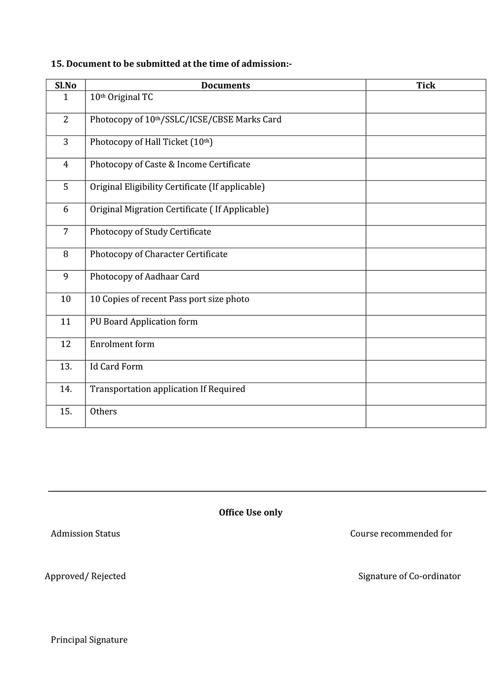 pu colleges in bangalore